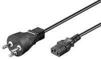 MicroConnect PowerCord - Stromkabel - Afsnit 107-2-D1 (M)