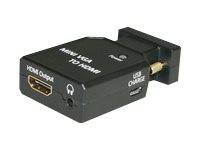 MicroConnect Mini VGA to HDMI Converter - Videokonverter