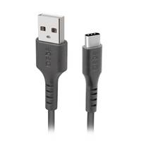 SBS TECABLEMICROC30K, 1,5 m, USB A, USB C, USB 3.2 Gen 1 (3.1 Gen 1), Männlich/Männlich, Schwarz