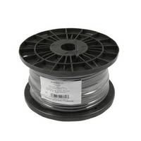 Synergy 21 S215220 - 100 m - Schwarz - Flach - Schwarz - Rolle - Kabel - Telefon