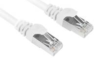 Sharkoon Patch-Kabel - RJ-45 (M) bis RJ-45 (M) - 1.5 m - SFTP - CAT 6 - weiß