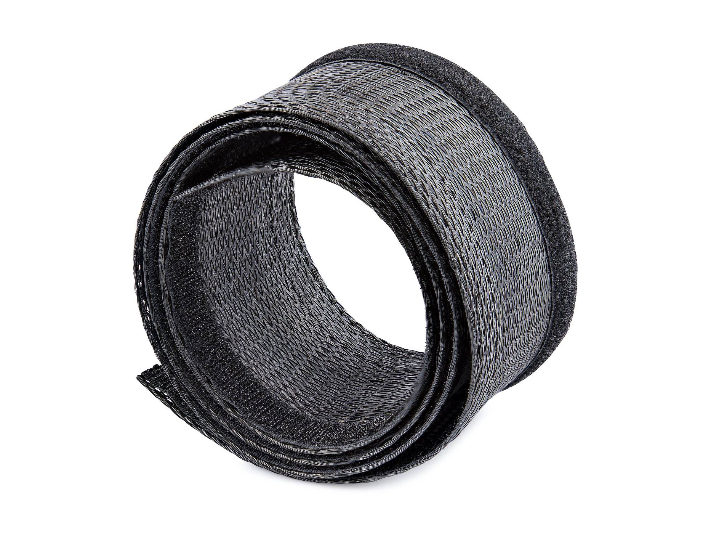 StarTech.com 10ft (3m) Cable Management Sleeve, Trimmable Heavy Duty Cable Wrap, 1.2"" (3cm)