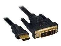 MicroConnect - Adapterkabel - HDMI männlich zu DVI-D männlich