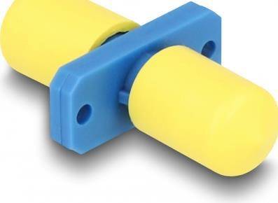 Delock Netzwerkkoppler - ST (W) zu ST (W) - Glasfaser - Simplex - Blau