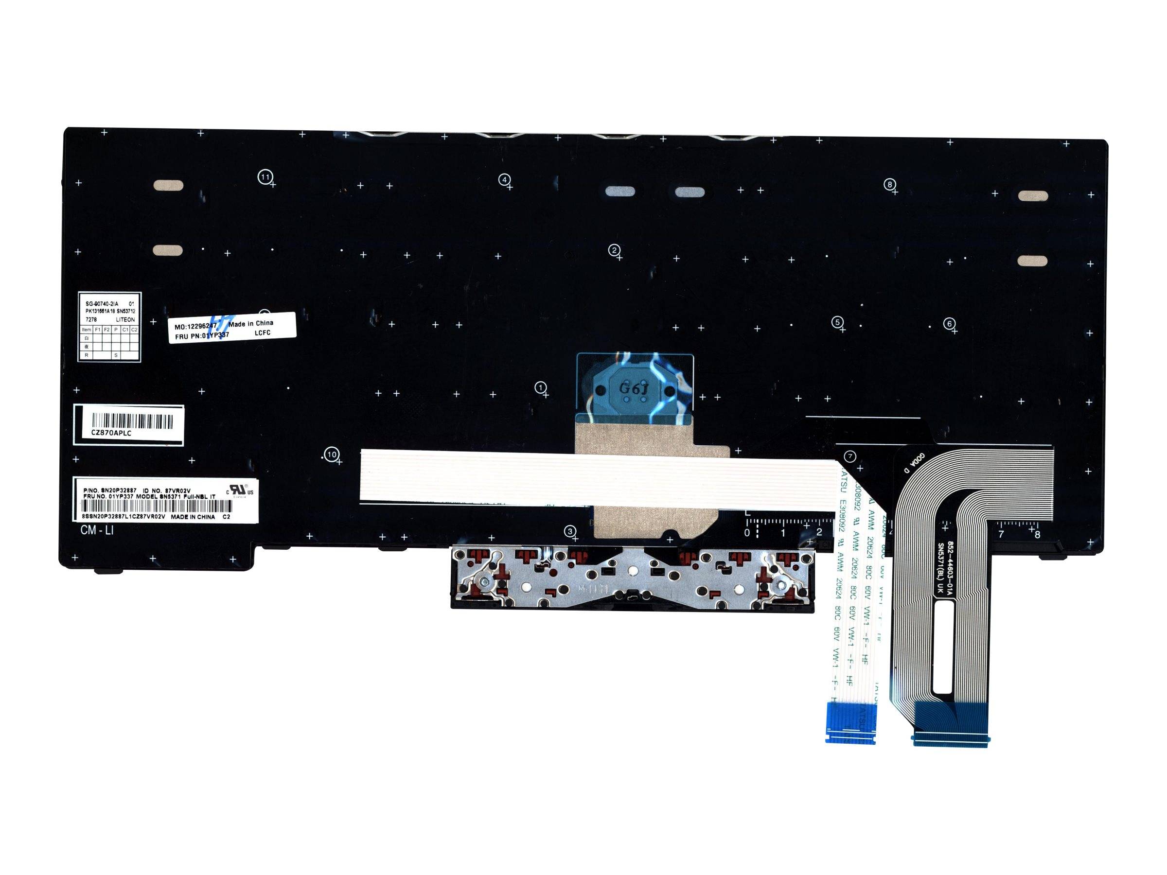 Lenovo Ersatztastatur Notebook - mit Trackpoint, UltraNav