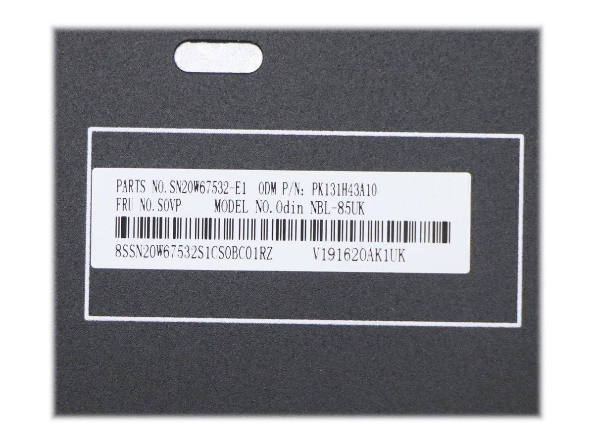 LENOVO - Sunrex - Ersatztastatur Notebook - GB - Schwarz