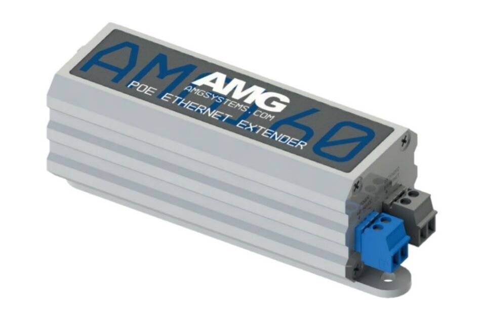 AMG160-1F-1ET, Industrieller Ethernet über 2-Draht Extender, 1 Port, 1 x 10/100Base-T(x)