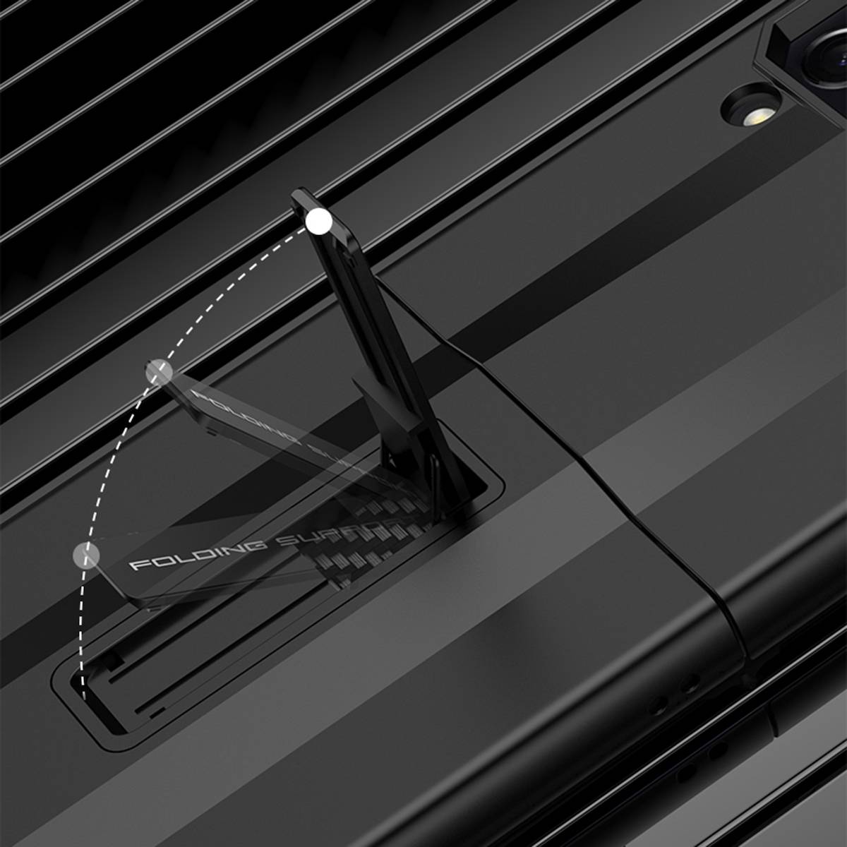 Für Samsung Galaxy Z Flip4 5G All-Inclusive Kunststoff Silikon Cover Handy Tasche Hülle Etuis Blau