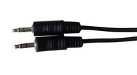 Microconnect AUDLL1.5, 3.5mm, Männlich, 3.5mm, Männlich, 1,5 m, Schwarz