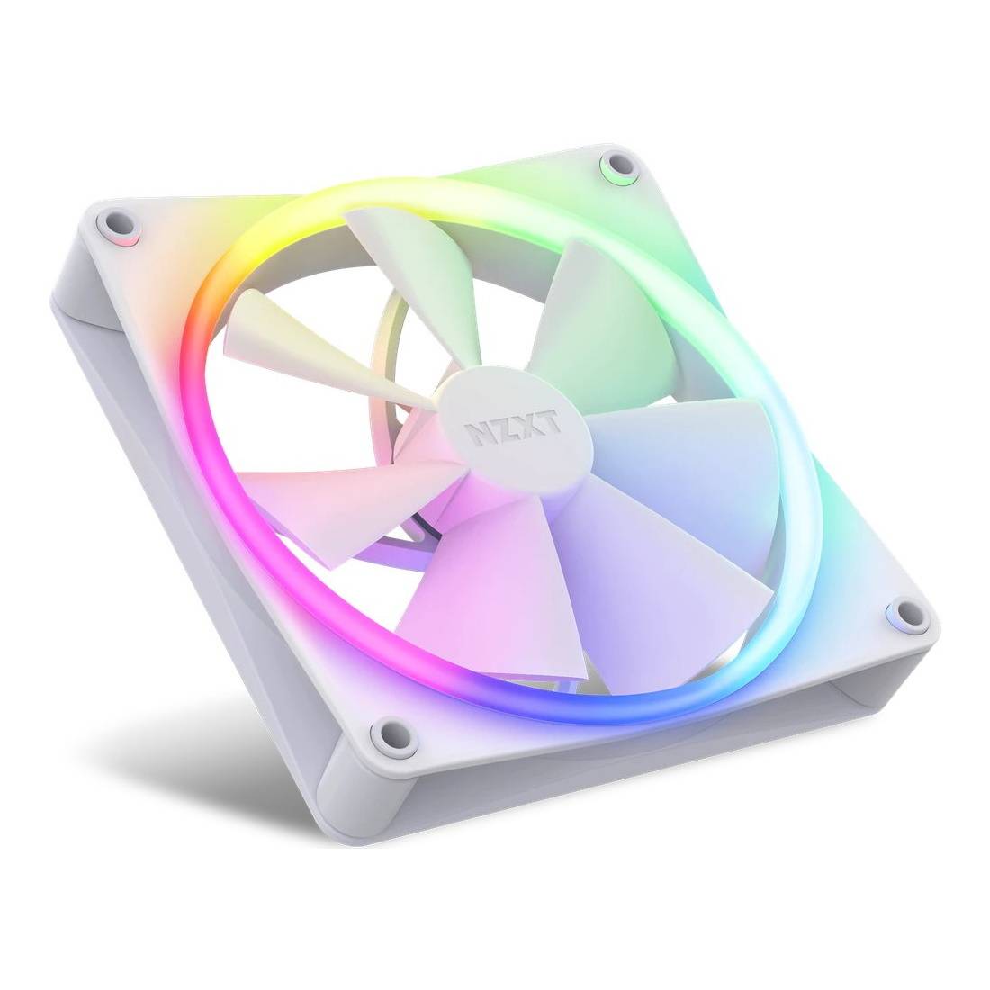 F140 RGB Twin Pack 140x140x26 weiß 2er-Pack inkl. RGB-Lüftersteuerung