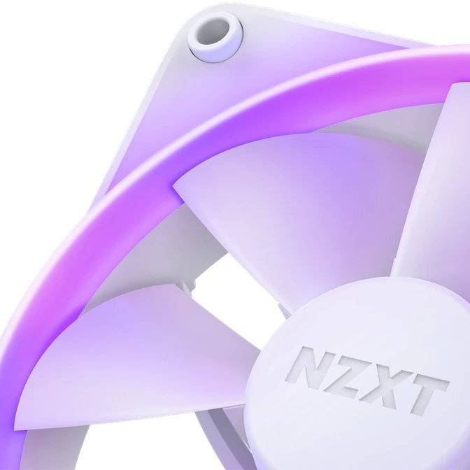 F140 RGB Twin Pack 140x140x26 weiß 2er-Pack inkl. RGB-Lüftersteuerung