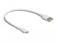 Delock Lightning-Kabel - USB männlich zu Lightning männlich - 30 cm - weiß