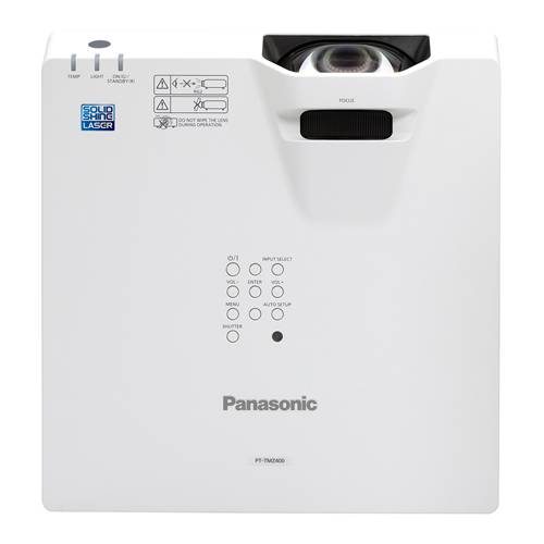 PANASONIC PT-TMZ400 - LCD-Kurzdistanzprojektor mit Laser-Technologie (WUXGA 1.920 x 1.200 | 4.000 Lumen | Short Throw