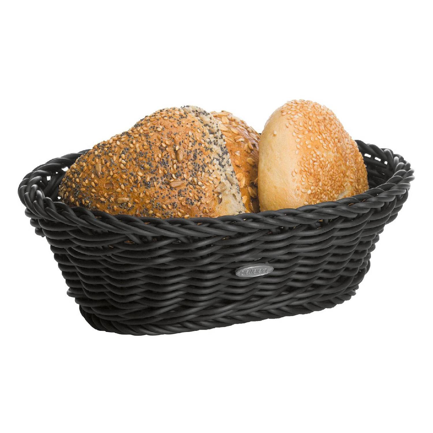 Saleen Korb oval, 25 x 17 x 8,5 cm, schwarz
