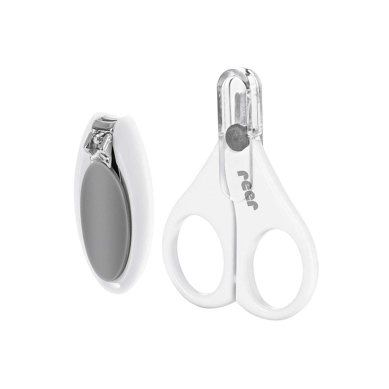 reer Nagelpflege-Set, weiß/grau (1 Set)
