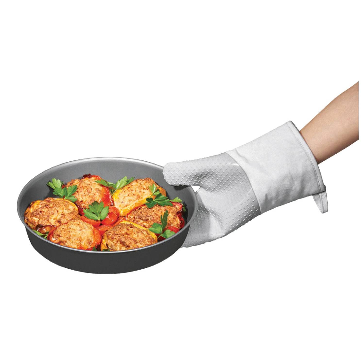 Metaltex Grill/Topfhandschuh, grau