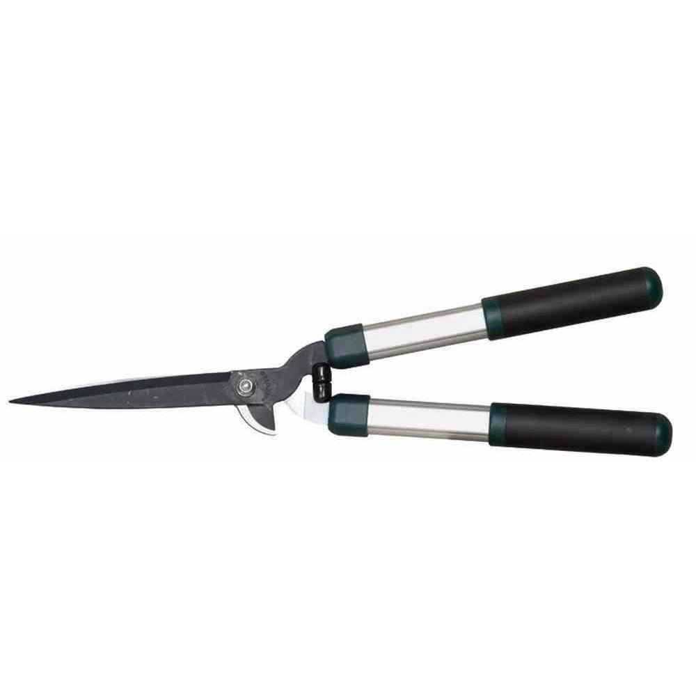 Siena Garden Alu Pro Pro Alu Heckenschere mit Astabschneider, grau/schwarz (1 Stück)