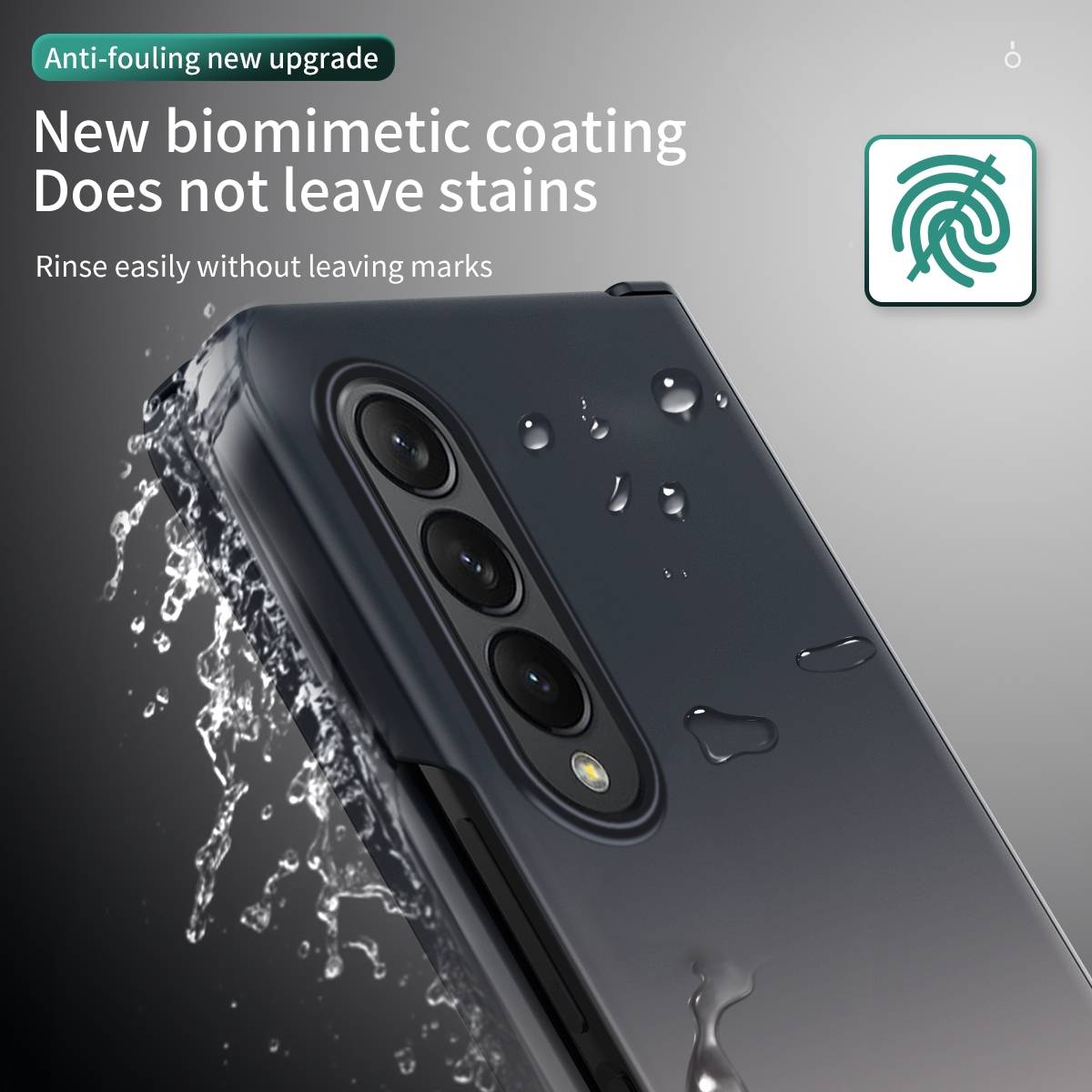 Für Samsung Galaxy Z Fold4 5G Color Effect Handy Tasche Hülle Etuis