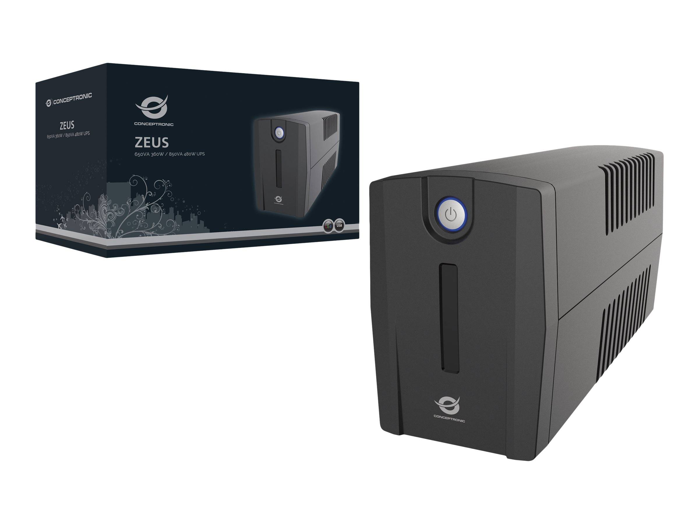 Conceptronic Zeus 02ESP - USV - Wechselstrom 220-240 V