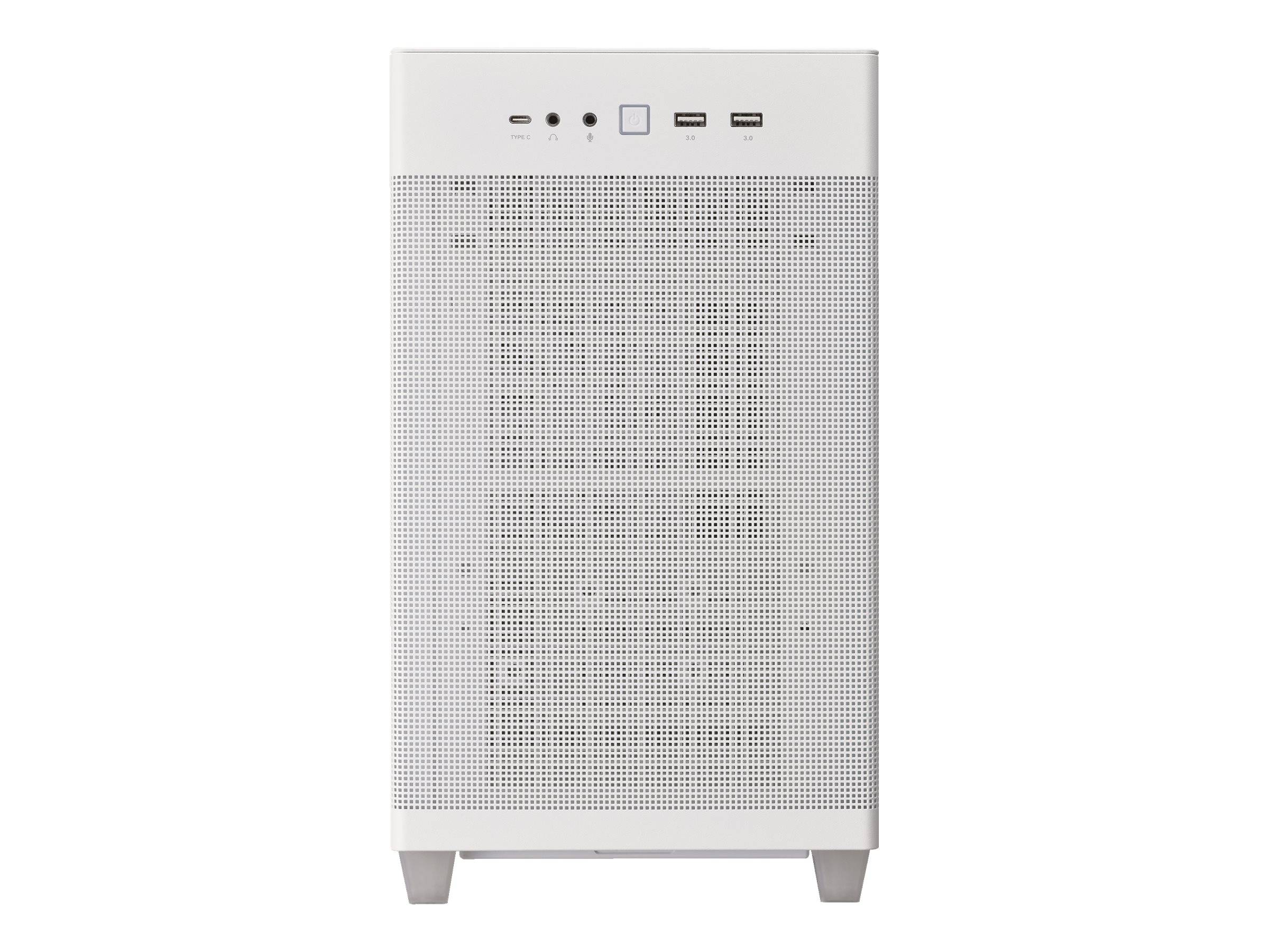 ASUS Prime AP201 - Kleiner Tower - micro ATX - Seitenteil mit Fenster (gehärtetes Glas)