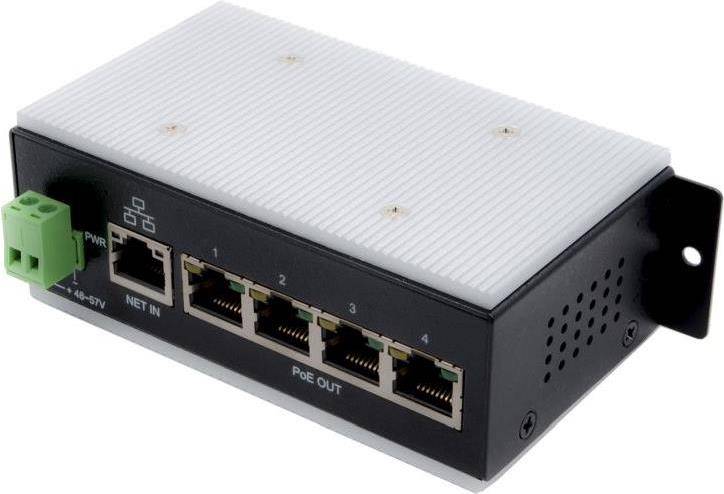 EXSYS EX-6100POE Netzwerk-Switch Gigabit Ethernet (10/100/1000) Power over Ethernet (PoE) Schwarz