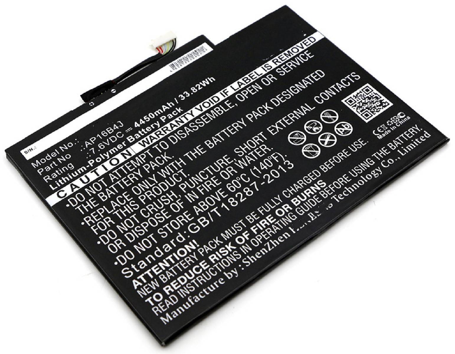 Akku kompatibel mit Acer Switch 5 SW512-52P-75SC