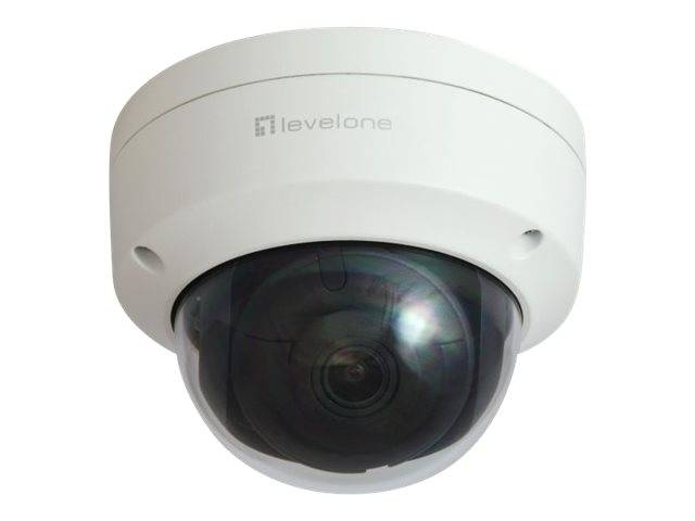 LevelOne IPCam FCS-3403 Dome Out H.265 IR 9W PoE - Netzwerkkamera