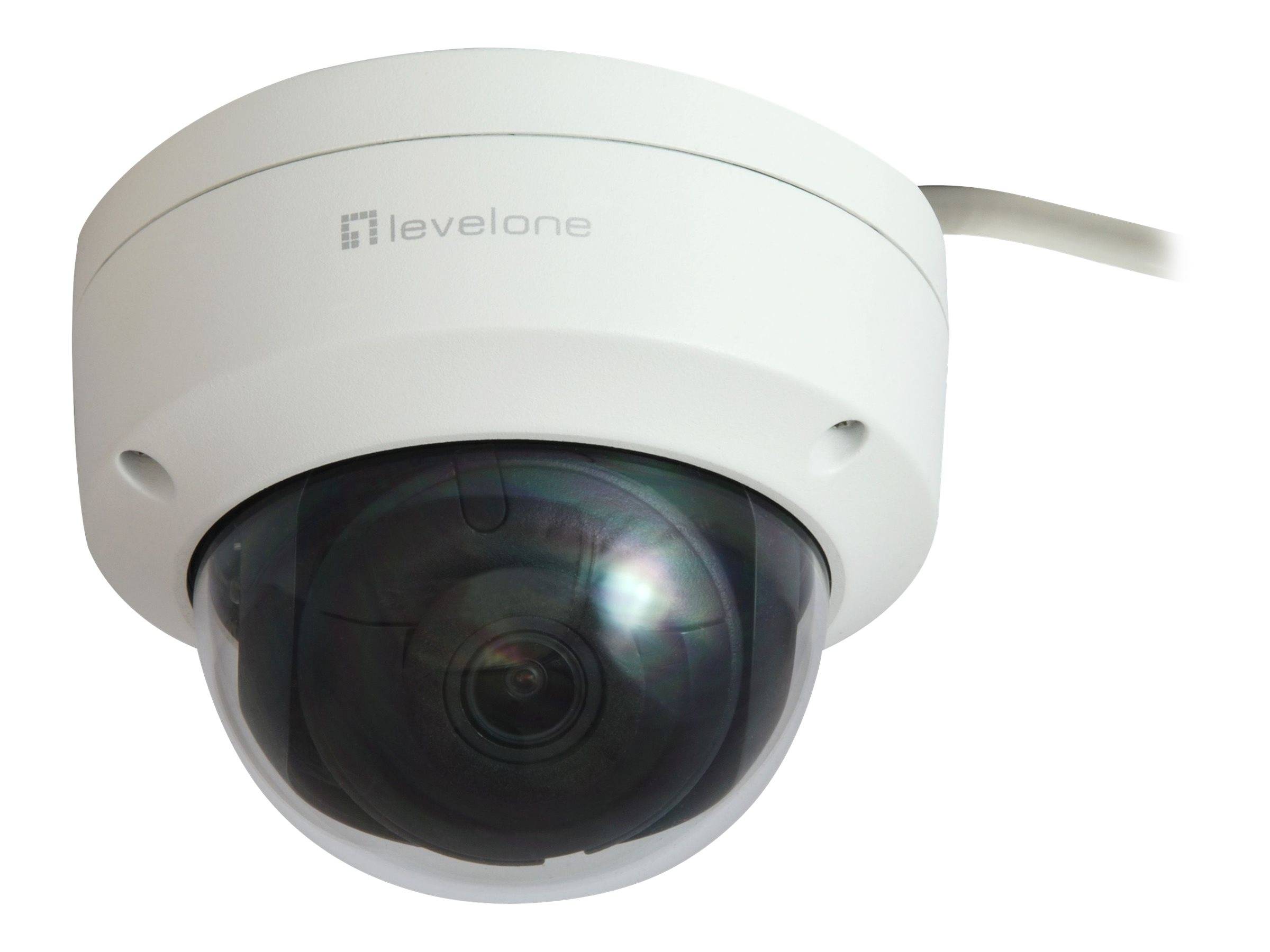 LevelOne IPCam FCS-3403 Dome Out H.265 IR 9W PoE - Netzwerkkamera