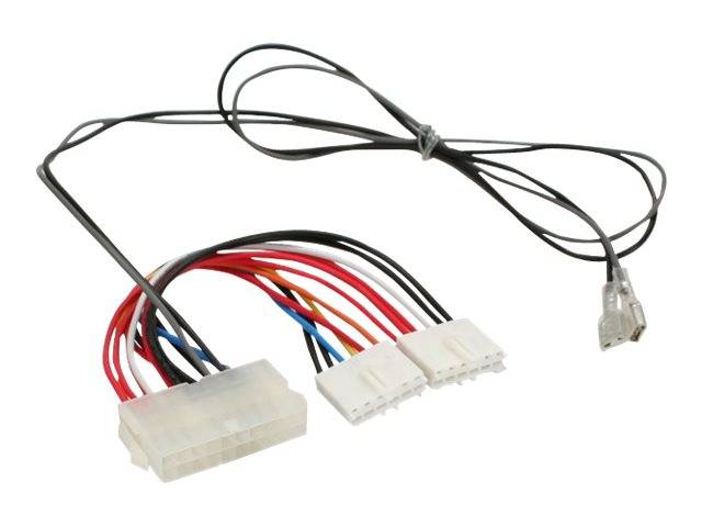 INLINE - Stromadapter intern - 20pol ATX-NT zu P8/P9 AT-Mainboard + Schalter