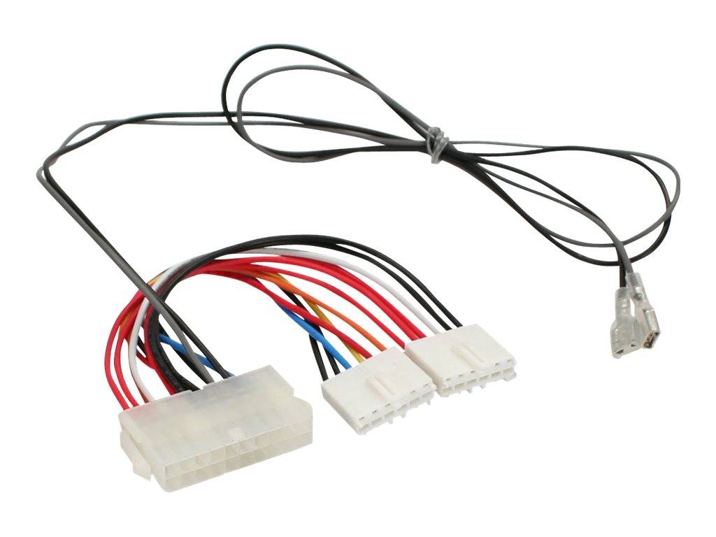 InLine Stromadapter intern - 20pol ATX-NT zu P8/P9 AT-Mainboard + Schalter - 20