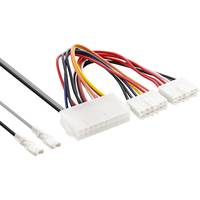 INLINE - Stromadapter intern - 20pol ATX-NT zu P8/P9 AT-Mainboard + Schalter