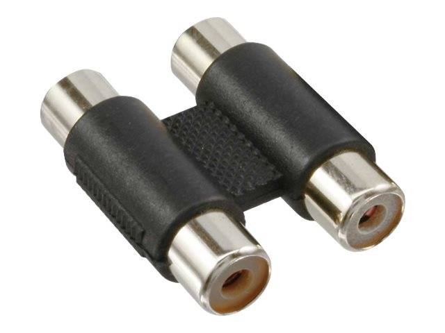 INLINE - Audio Adapter - 2x Cinch Kupplung - Buchse / Buchse