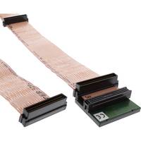 InLine SCSI U320 Flachbandkabel - 68pol - für 2 Geräte - mit Terminator - bis ID