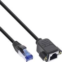 INLINE - Patchkabel Verlängerung - S/FTP (PiMf) - Cat.6A - halogenfrei - Kupfer - 3m
