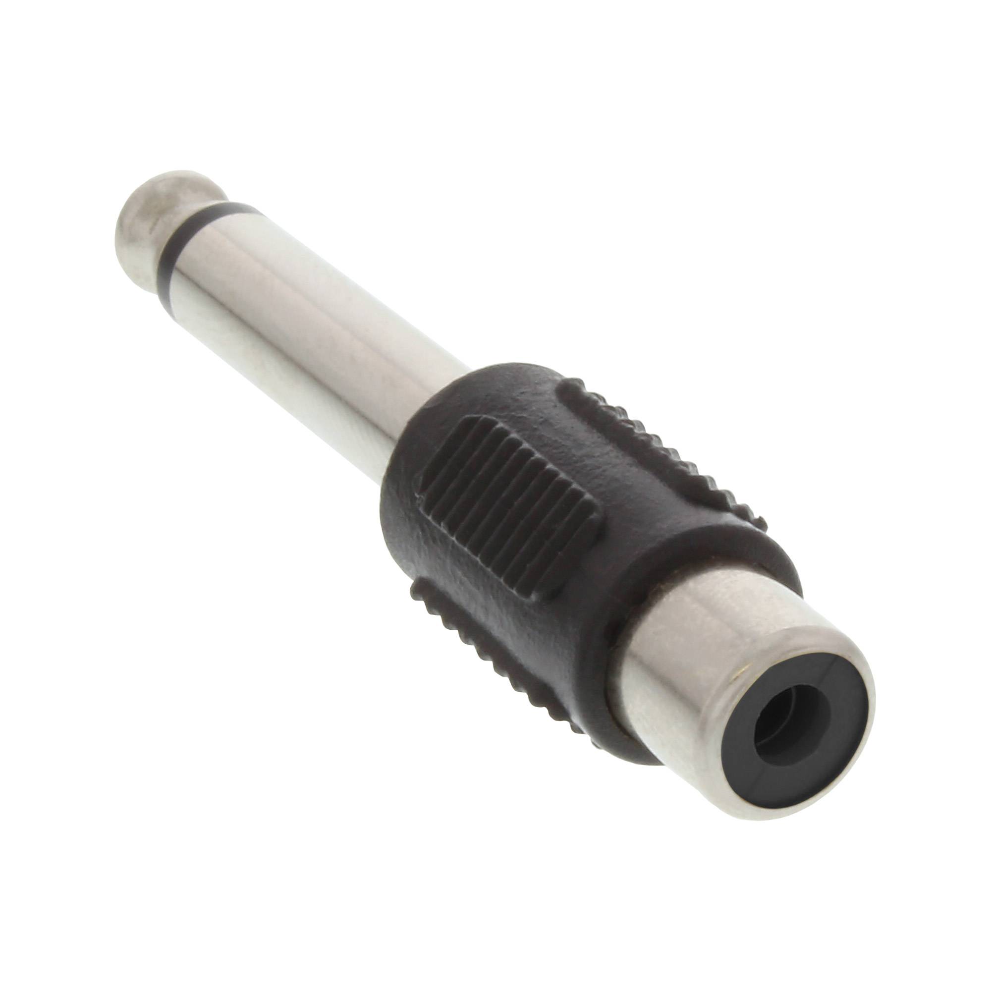 INLINE - Audio Adapter - 6,3mm Klinke Stecker auf Cinch Buchse - Mono