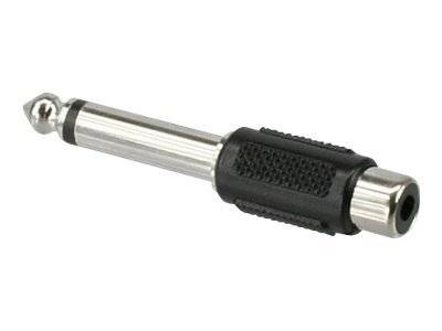 INLINE - Audio Adapter - 6,3mm Klinke Stecker auf Cinch Buchse - Mono