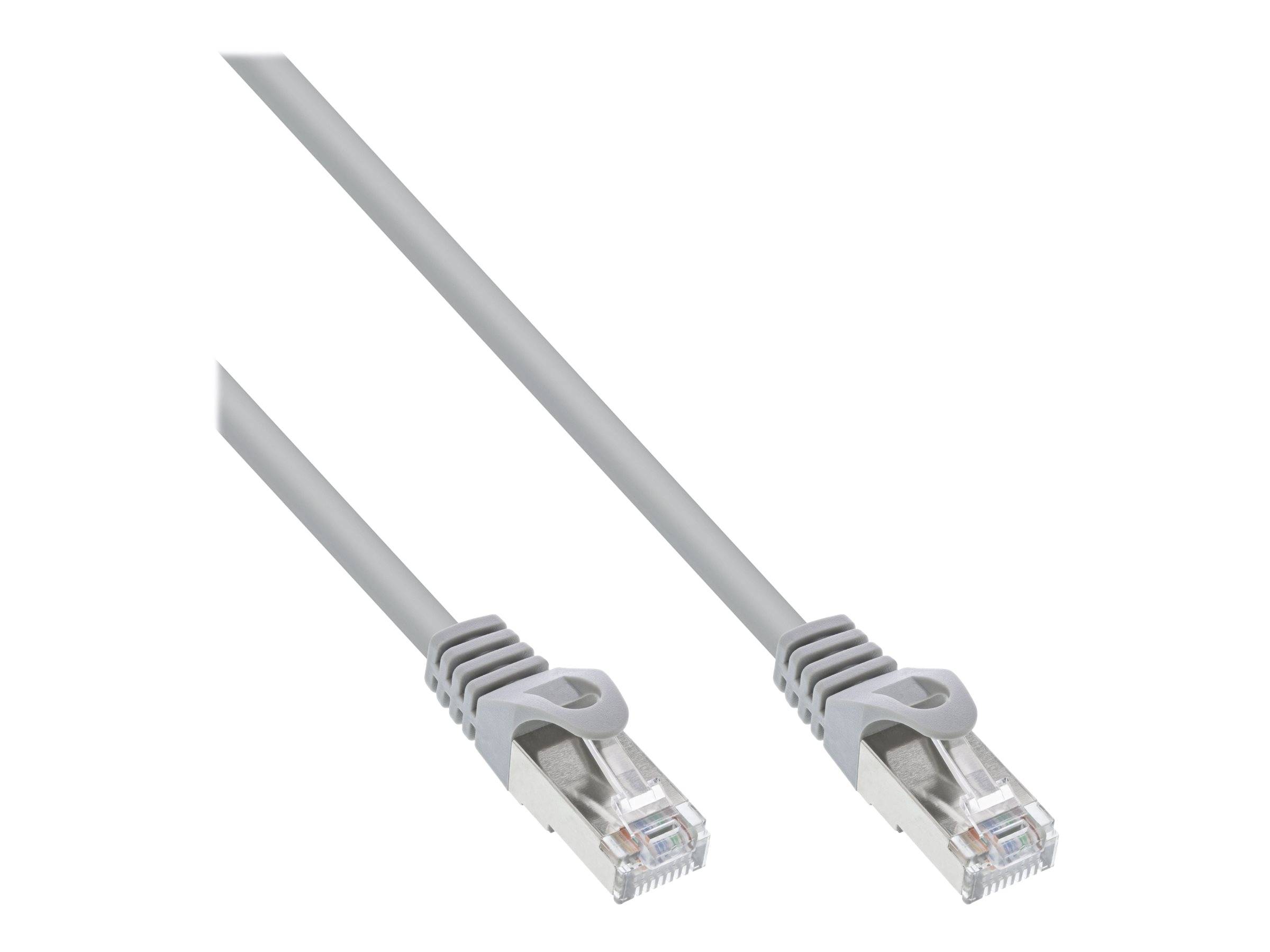 InLine 30er Bulk-Pack Patchkabel - F/UTP - Cat.5e - grau - 3m - 3 m - Foiled Uns