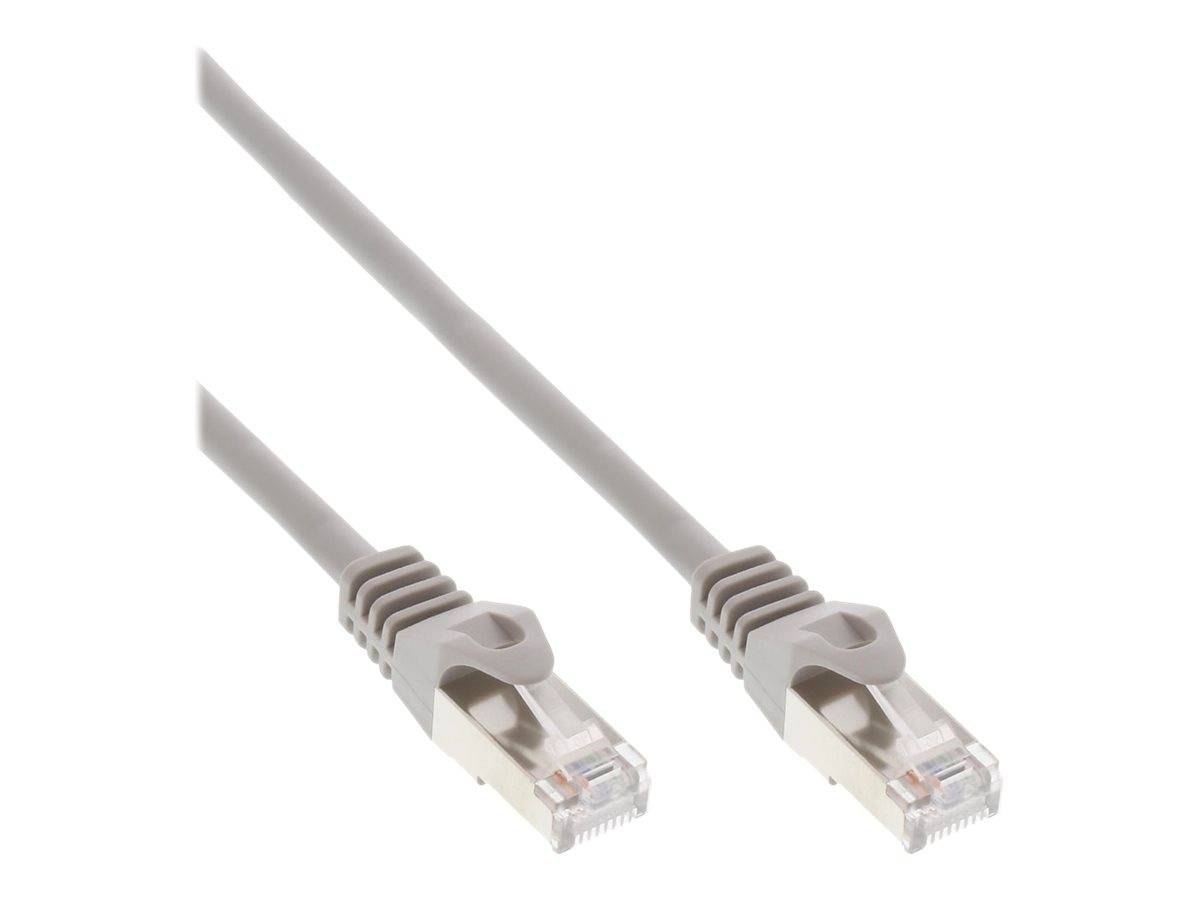 InLine 25er Bulk-Pack Patchkabel - F/UTP - Cat.5e - grau - 5m - 5 m - Foiled Uns