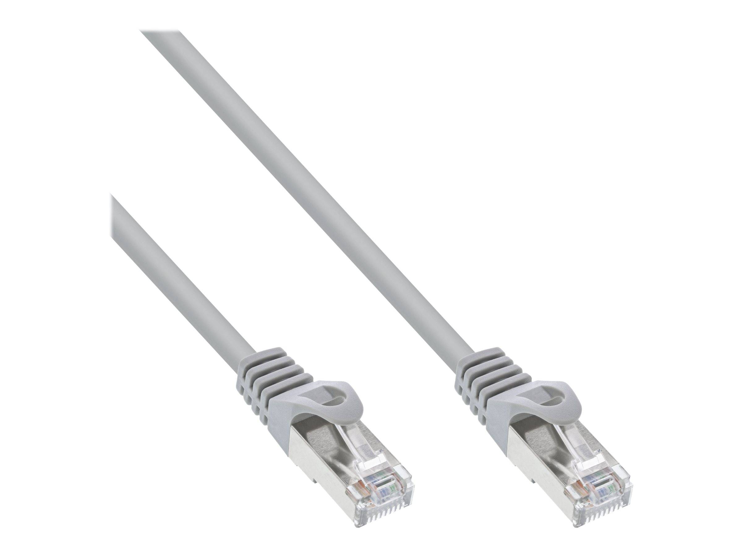 INLINE - 30er Bulk-Pack Patchkabel - SF/UTP - Cat.5e - grau - 3m