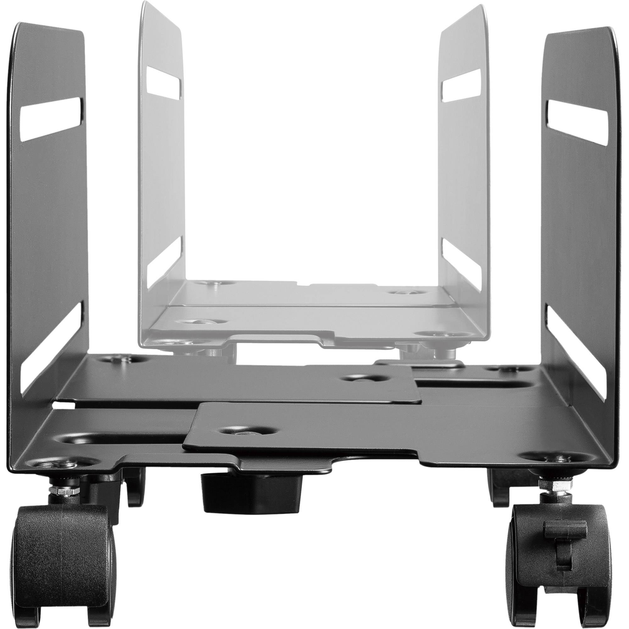 INLINE - PC-Trolley - Rollhilfe für Computergehäuse - max 10kg - schwarz