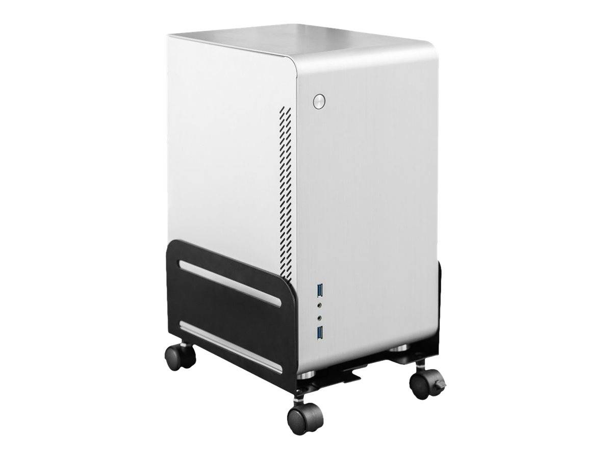 InLine PC-Trolley - Rollhilfe für Computergehäuse - max 10kg - schwarz - Stahl -