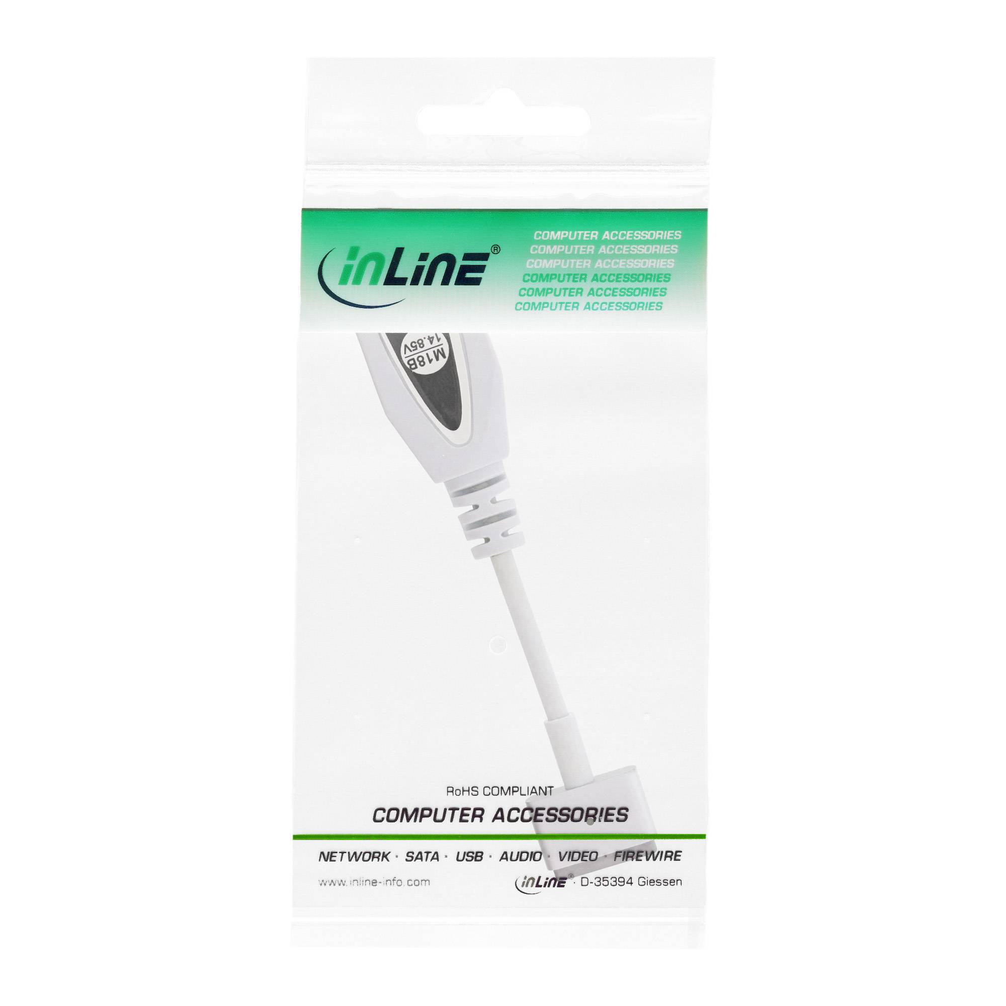 InLine Wechselstecker M18B (14,85V) - für Apple Magsafe2 - für Universal Netztei