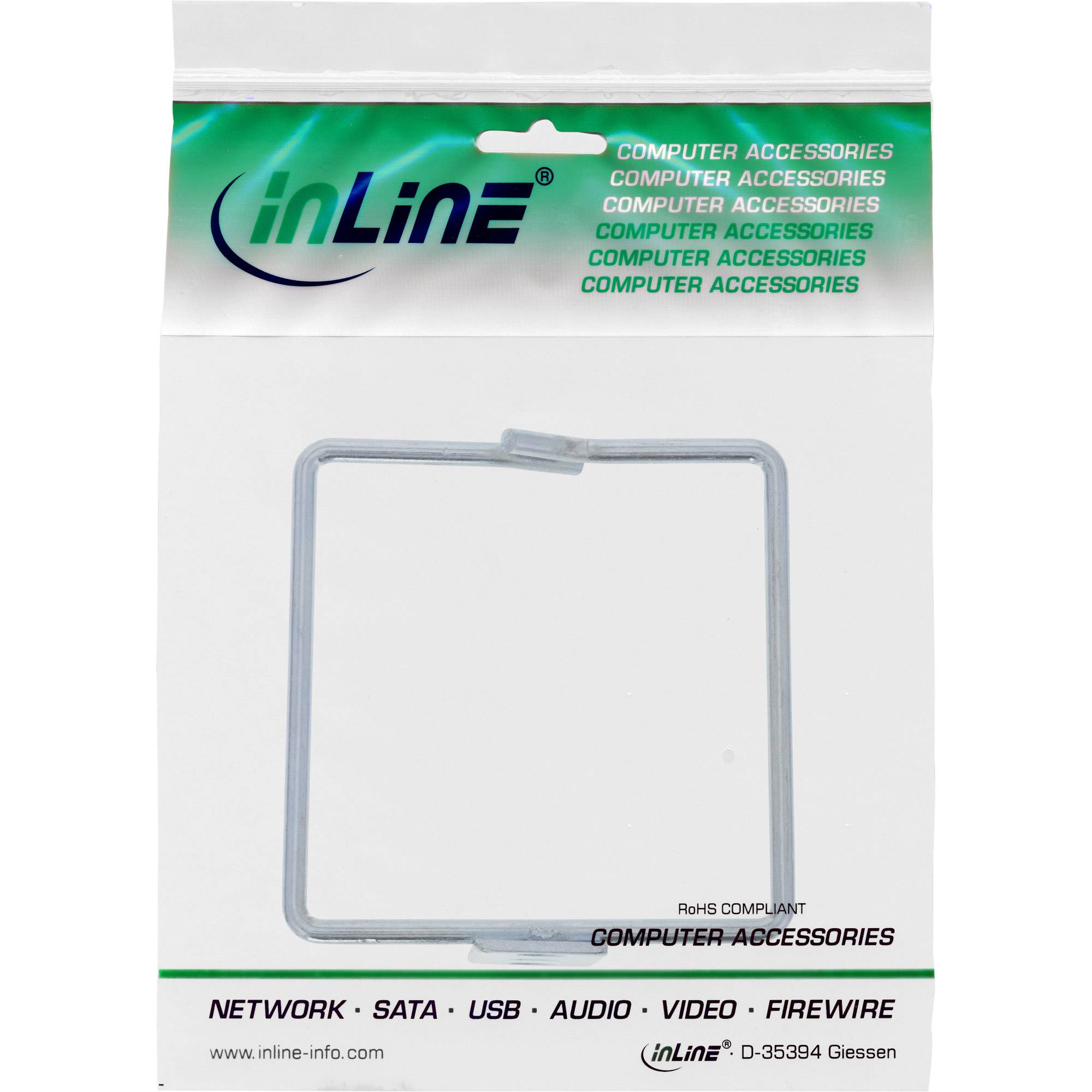 INLINE - Kabelbügel - Metall - verzinkt - 80x80mm