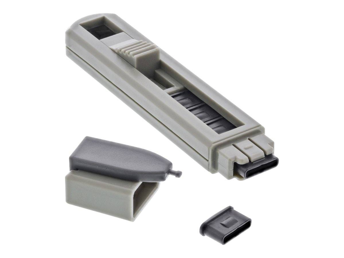 InLine USB-C Portblocker - 12er Nachfüllpack für USB-C Portblocker 55724 - für U