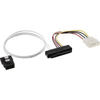 INLINE - SAS Anschlussk. - SFF-8087/SFF-8482+Strom - einz. SAS HDD an Contr. - 0,5m