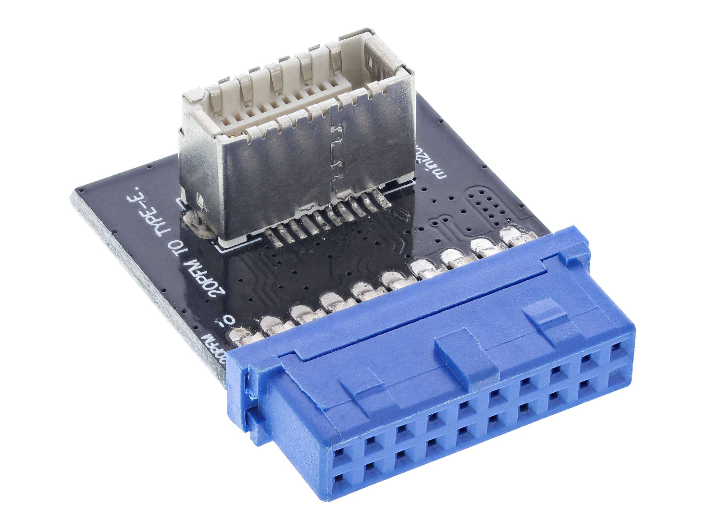 INLINE - USB 3.0 zu USB 3.1 Frontpanel Key-B Adapter intern