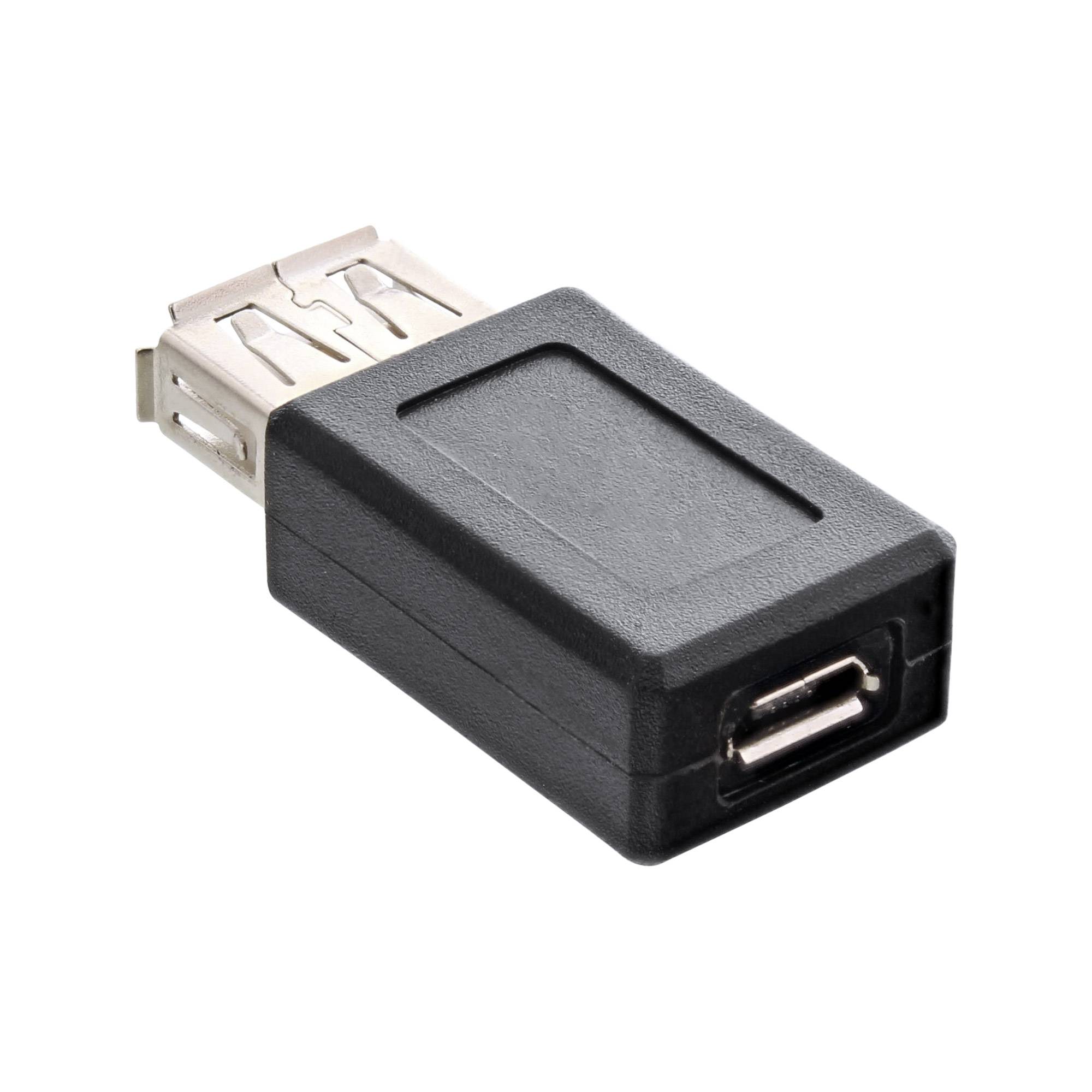 INLINE - Micro-USB Adapter - USB A Buchse an Micro-USB B Buchse