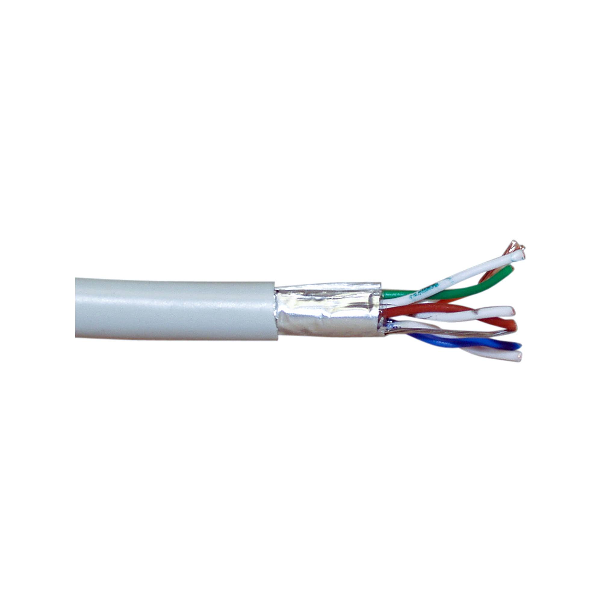 INLINE - Patchkabel Cat.5e - grau - F/UTP - AWG26 CCA - PVC - 100m