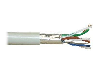 INLINE - Patchkabel Cat.5e - grau - F/UTP - AWG26 CCA - PVC - 100m
