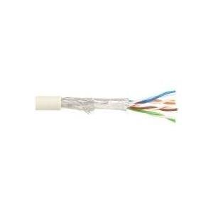 InLine Patchkabel Cat.5e - grau - SF/UTP - AWG26 - CCA - PVC - 100m - Grau